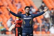 Rashid Khan of Gujarat Titans. Courtesy: IPL